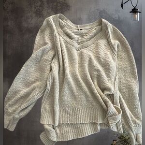 Free People V Neck Sweater